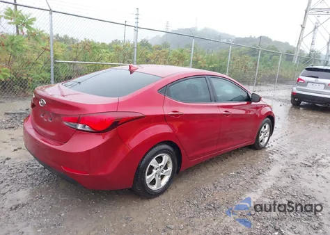 2014 Hyundai Elantra Se из США, поврежденный, VIN 5NPDH4AE8EH546874